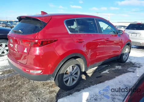 2018 Kia Sportage Lx z USA, uszkodzony, nr VIN KNDPM3AC5J7306357